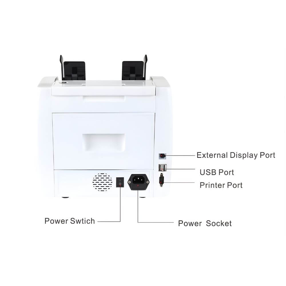 เครื่องนับธนบัตร นับมูลค่าเงินไทยแบบ MIX ได้ รองรับ 12 สกุลเงิน WINMAX รุ่น AL-920